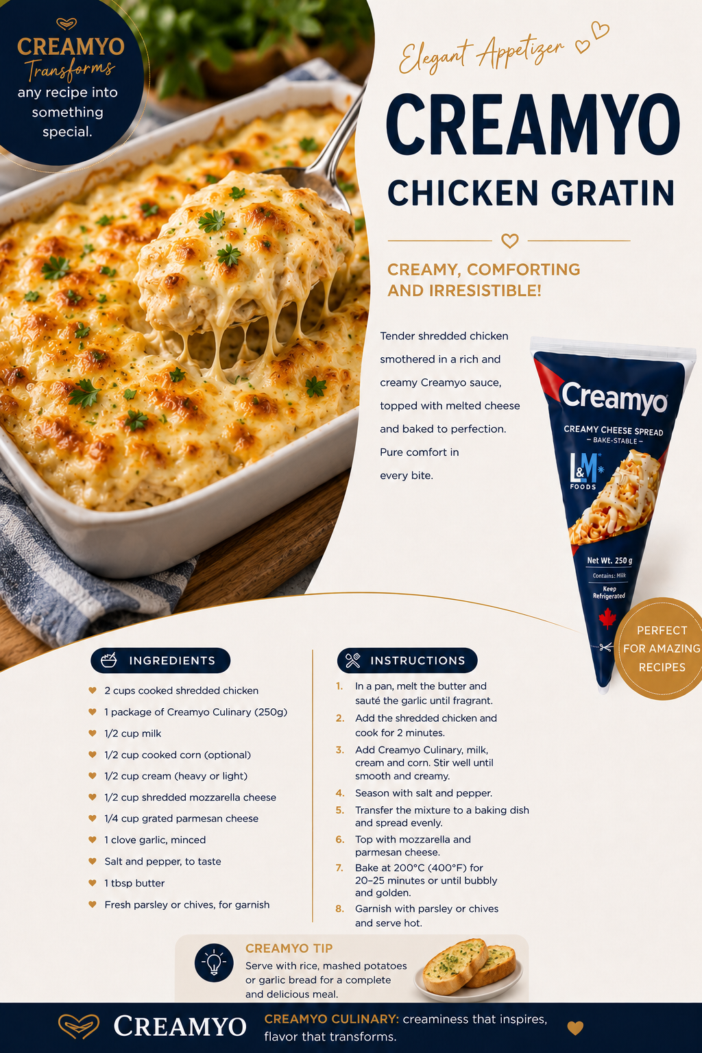 Chicken Gratin