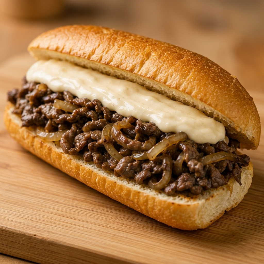 Philly Cheesesteak Sandwich
